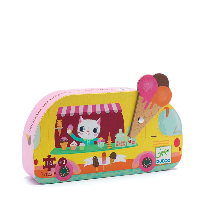 Silhouette 16 Piece Puzzle – Ice Cream Truck