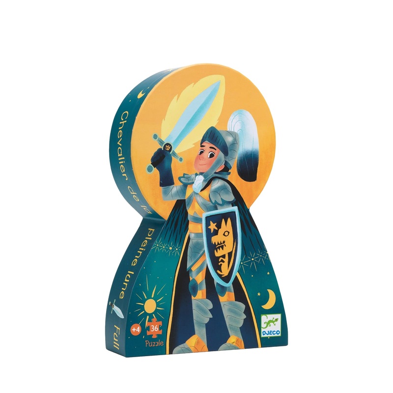 Silhouette 36 Piece Puzzle – Full Moon Knight