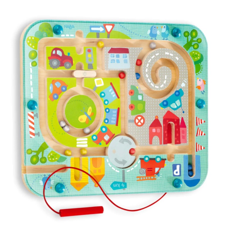 Town Maze Magnetic Game