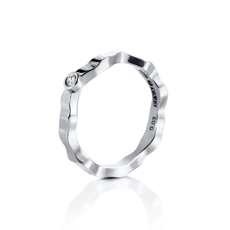 Efva Attling Future Perfect Star Ring White Gold