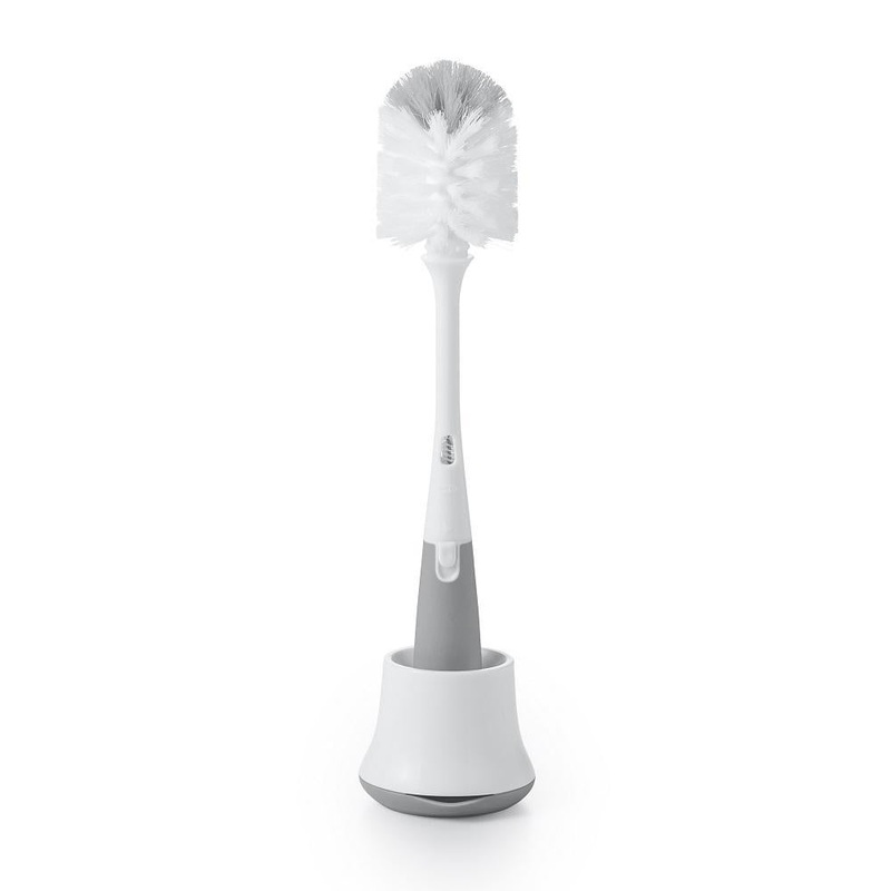 Oxo Tot Bottle Brush With Stand (Grey)