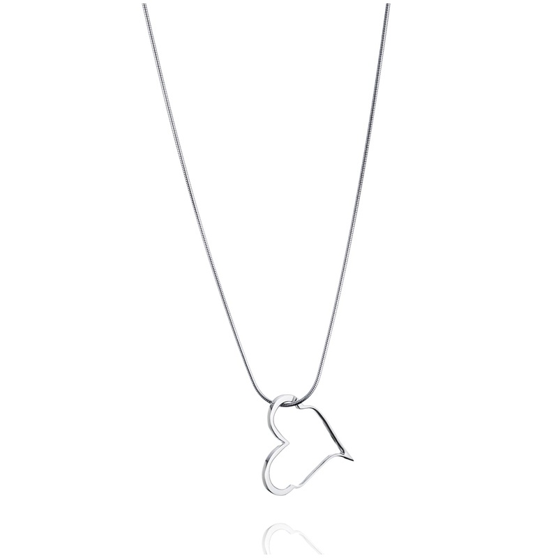 Efva Attling Crazy Heart Pendant Necklace