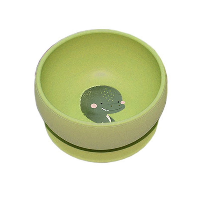 Sassi Silicone Meal Bowl Set Cracky The Dinosaur