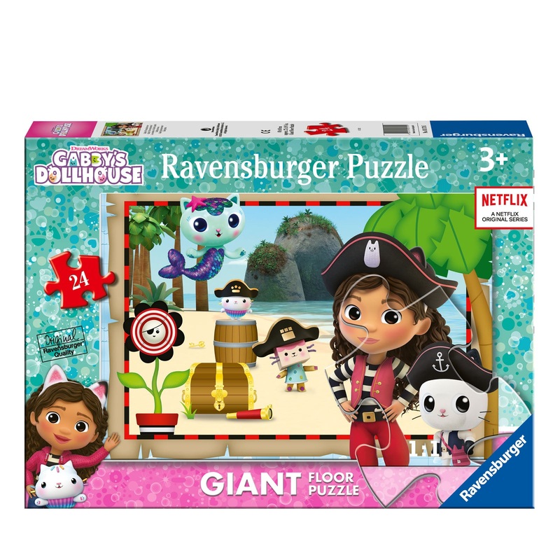 Gabbys Dollhouse – Giant Floor Puzzle 24 Piece