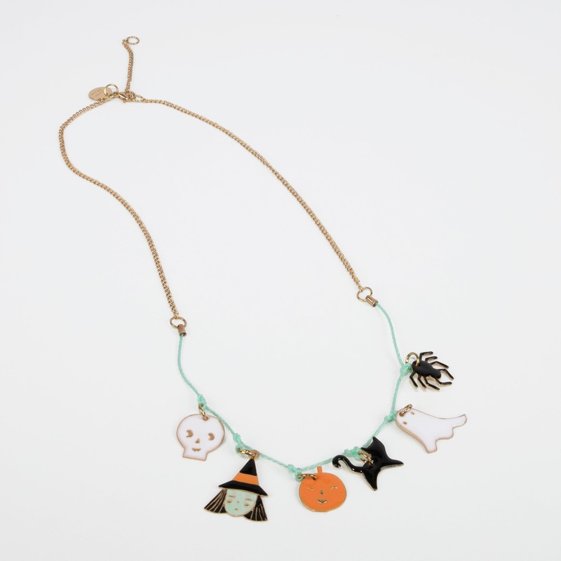 Halloween Enamel Necklace