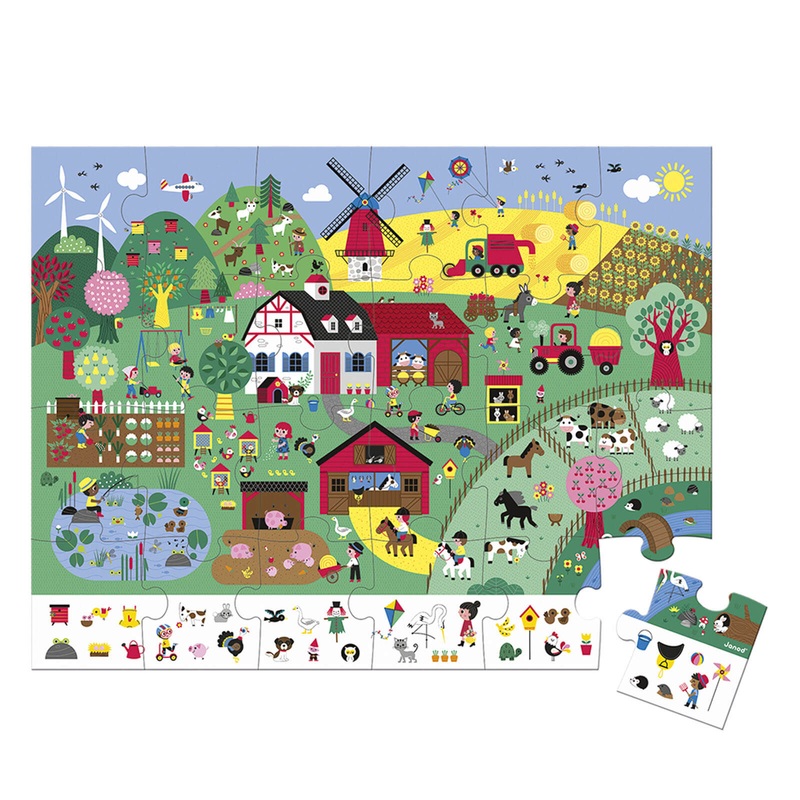Observation Puzzle The Farm – 24 Pieces
