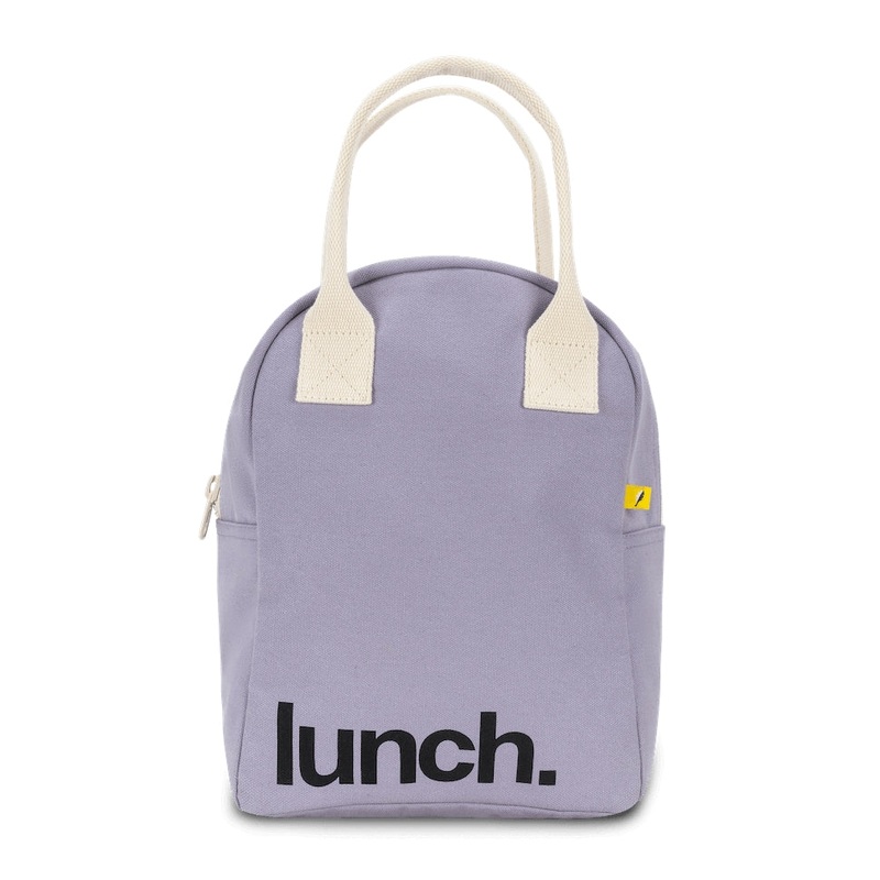 Zipper Lunch Bag – Lunch in Lavender by Fluf