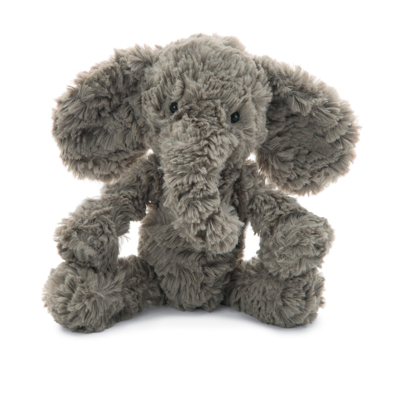 Squiggle Grey Elephant – 9 Inch by Jellycat