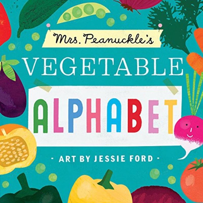 Mrs. Peanuckle’s Vegetable Alphabet – Board Book