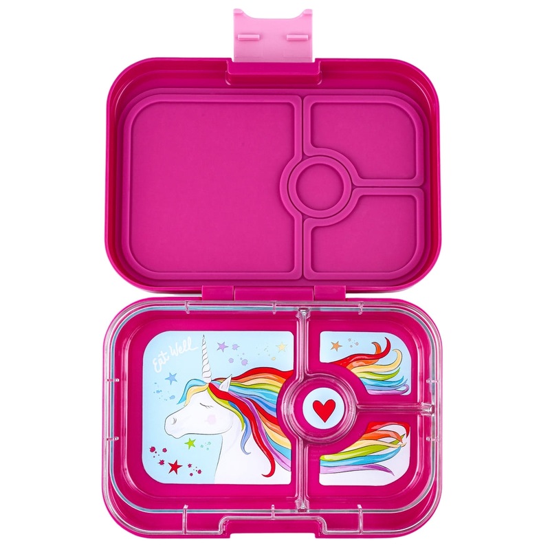 Yumbox Leakproof Sandwich Friendly Bento Box – 4 Compartment –  Malibu Purple by YumBox