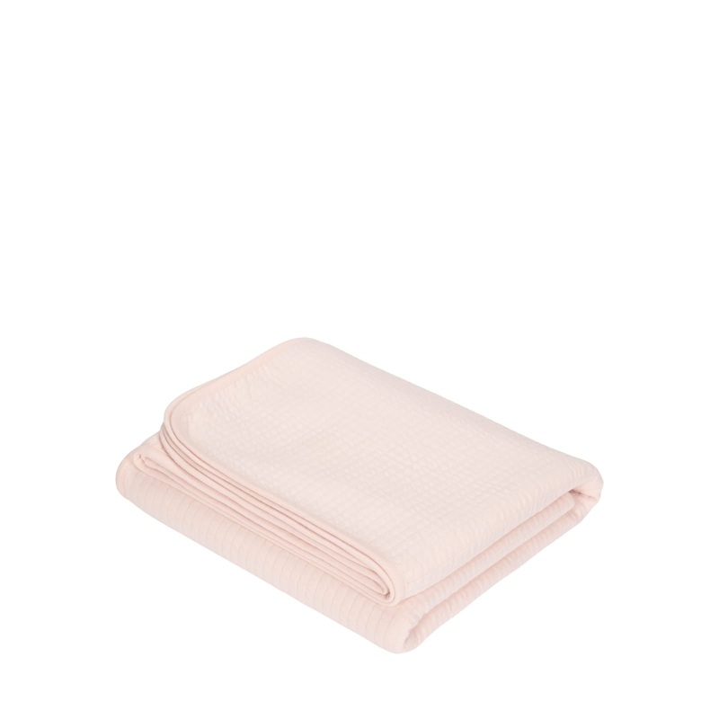 Cot Summer Blanket 110cm x 140cm – Pure Soft Pink