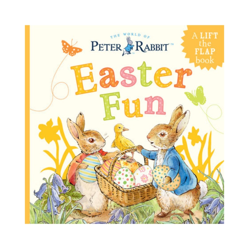 Easter Fun: A Peter Rabbit Lift-the-Flap Book – Board Book