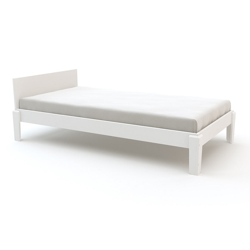 Oeuf Perch Twin Lower Bed (White) SPECIAL ORDER