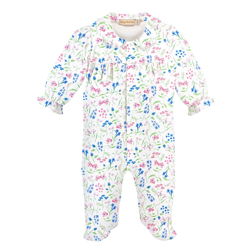 Spring Dream Round Collar Footie