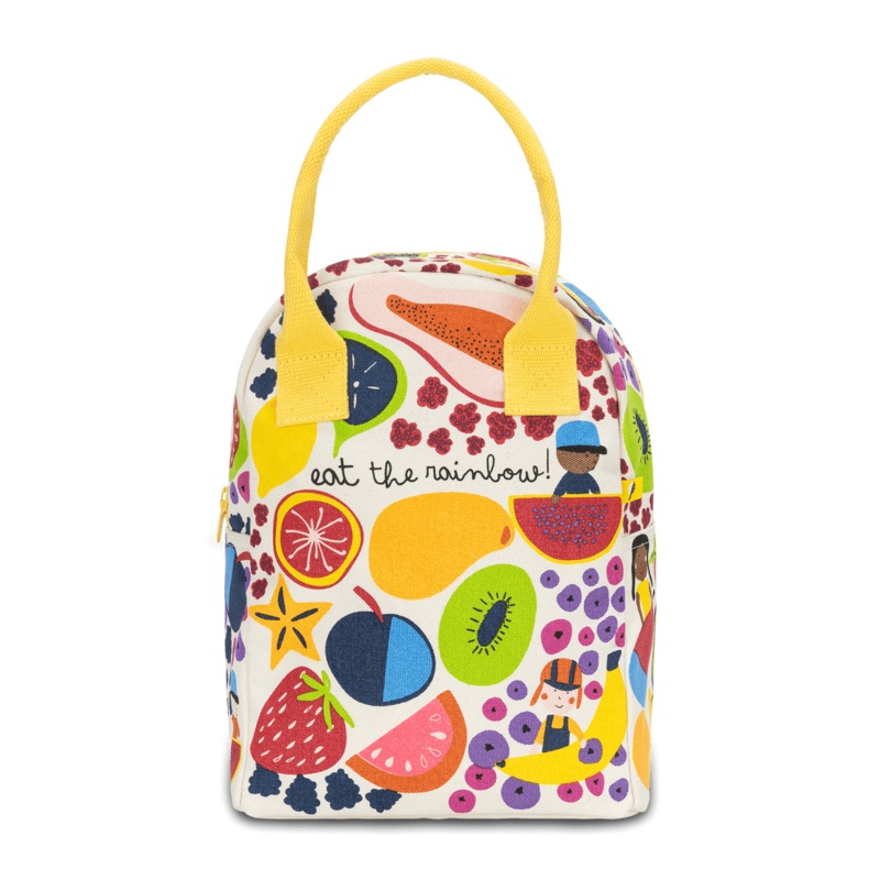 Zipper Lunch Bag – Eat the Rainbow by Fluf
