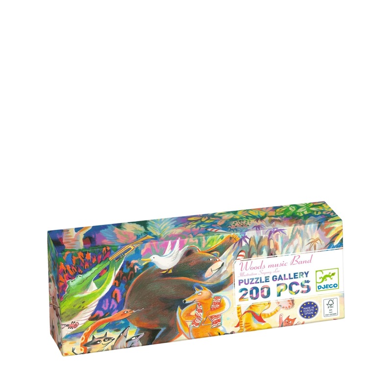 200 Piece Puzzle Gallery – Woods Music Band