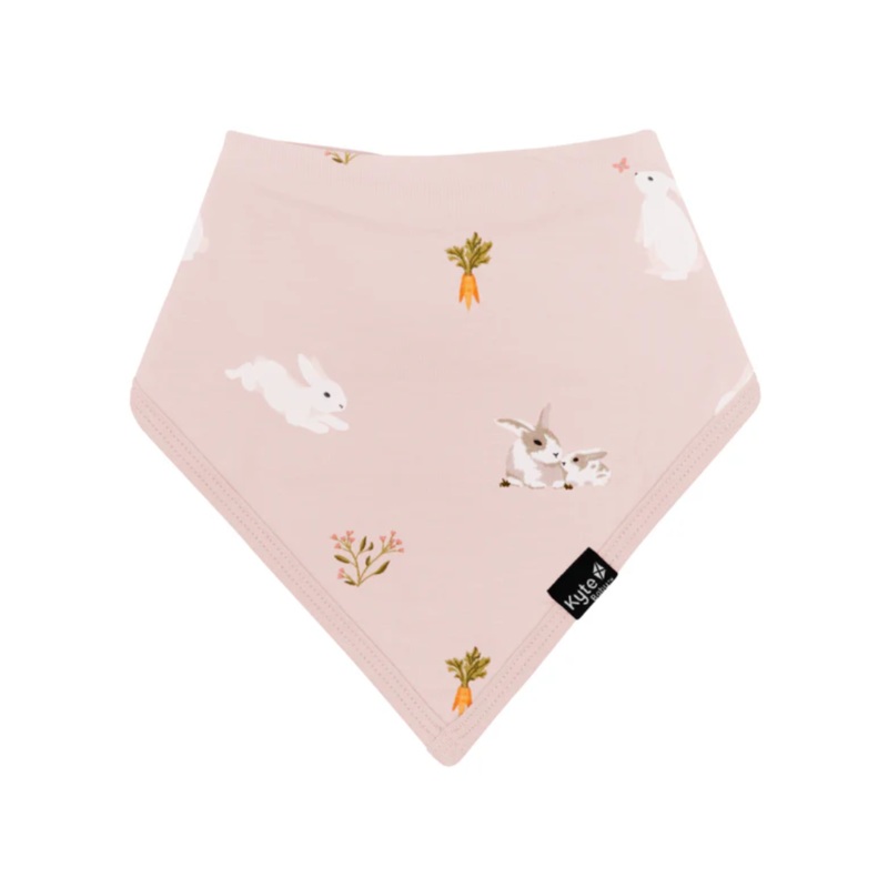 Bib – Blush Rabbit by Kyte Baby