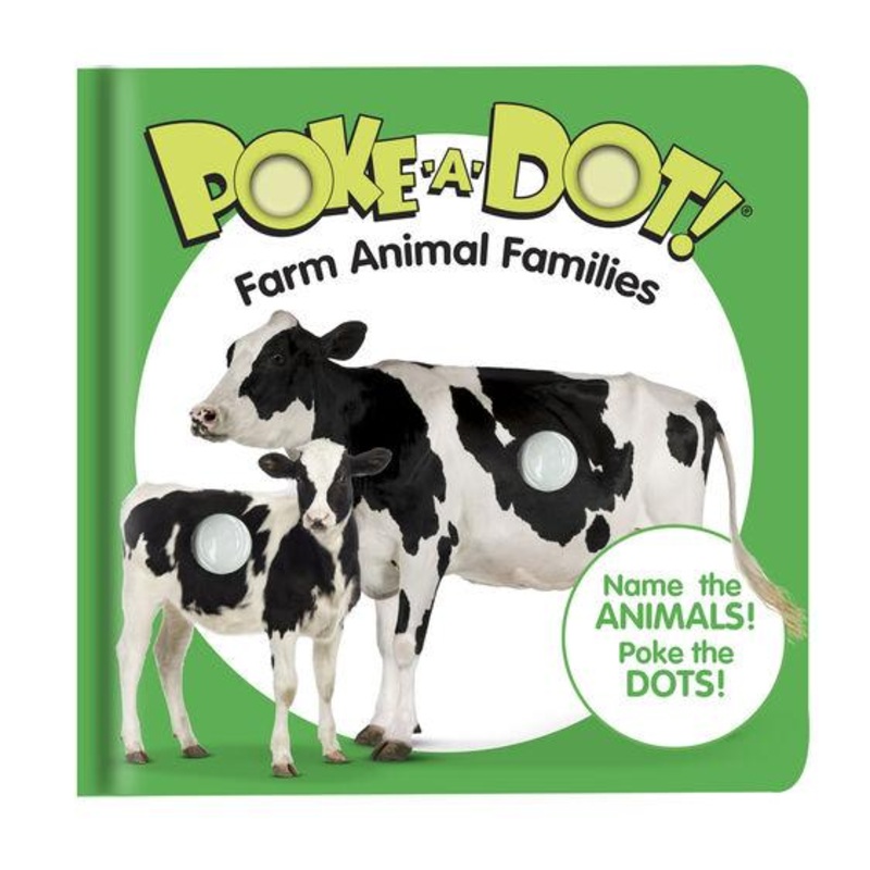 Poke-A-Dot Book – Farm Animal Families