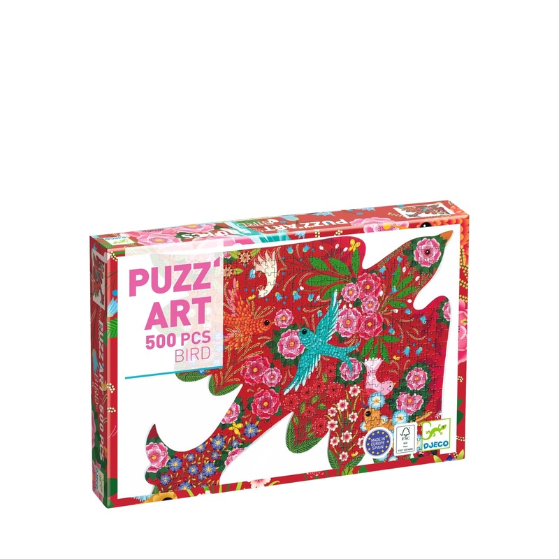500 Piece Puzzle Art – Bird