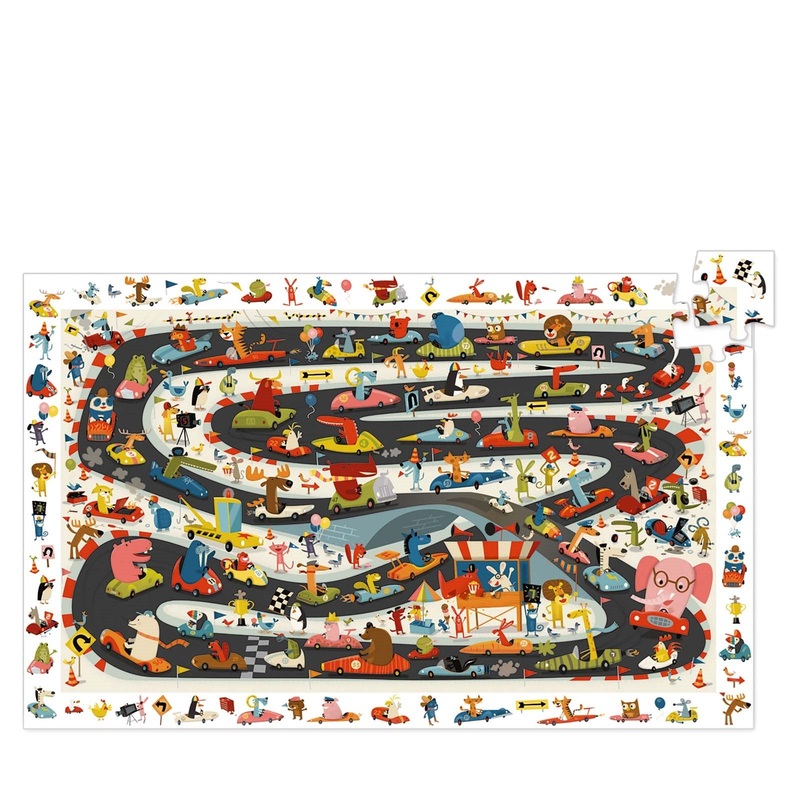 54 Piece Puzzle – Car Rally