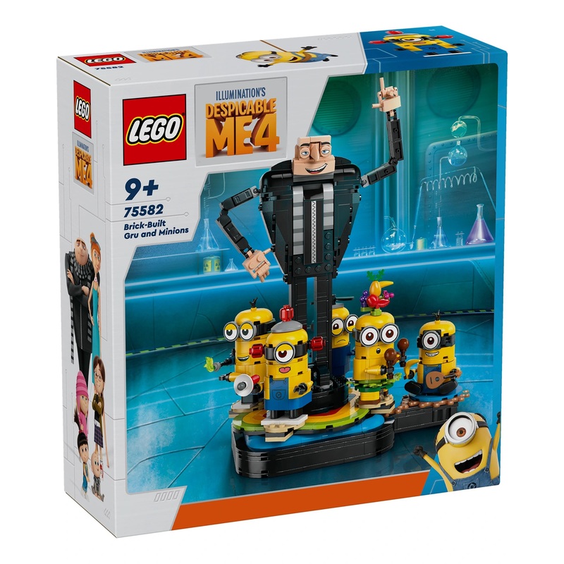 75582 Brick-Built Gru and Minions