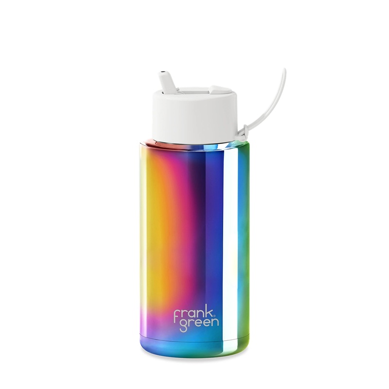 frank green 20oz Chrome Rainbow With Cloud Lid