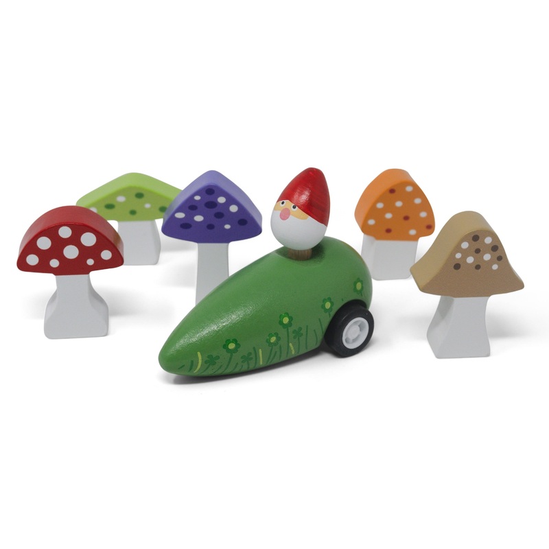 Gnome & Mushrooms Bowling Game by Jack Rabbit Creations