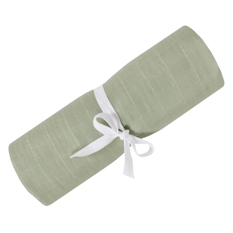 Perlimpinpin Cotton Muslin Single Swaddle (Kaki)