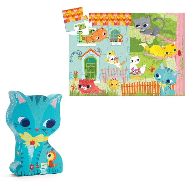 Silhouette 24 Piece Puzzle – Pachat and His Friends