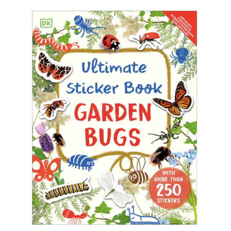 Ultimate Sticker Book Garden Bugs
