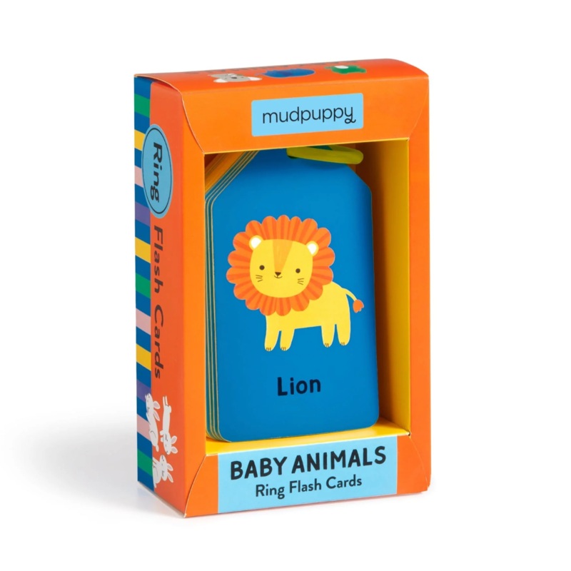 Baby Animal Ring Flash Cards