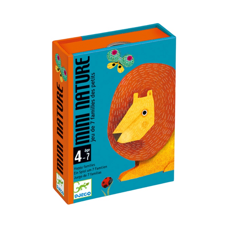 Mini Nature Go Fish Card Game by Djeco