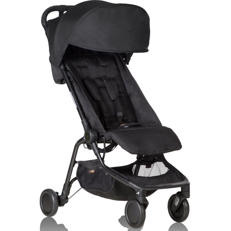Mountain Buggy Nano V2 Compact Stroller – Black