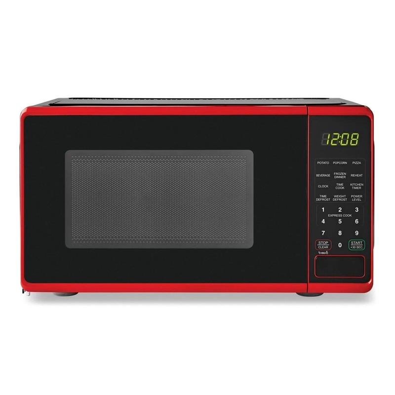 0.7 Cu. Ft. Countertop Microwave Oven Red
