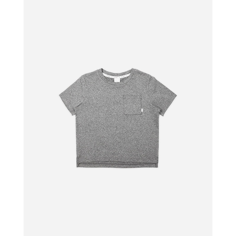 Cove Essentials Pocket Tee – Heathered Grey