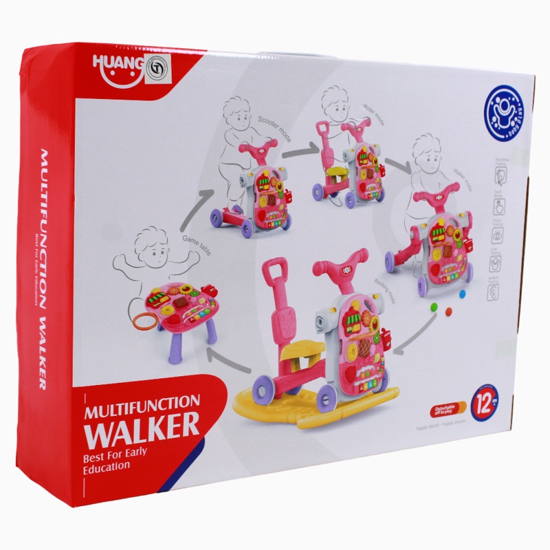 Multifunction Walker – Pink