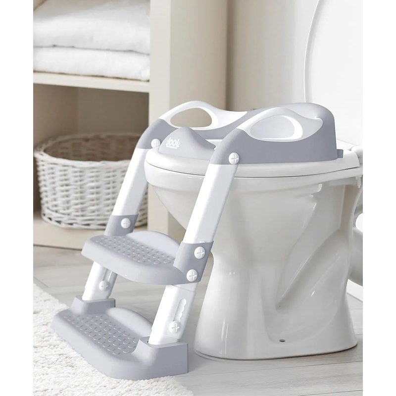 Ready Step Go Potty Ladder – Gray