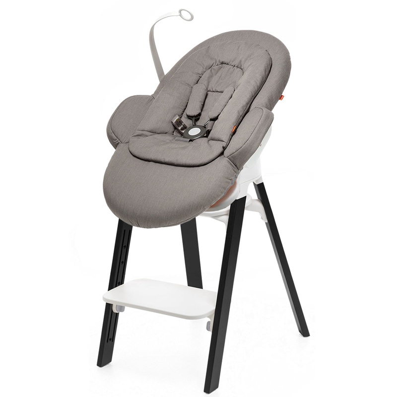 Stokke Steps Newborn Bouncer Seat – Oak Black/Greige