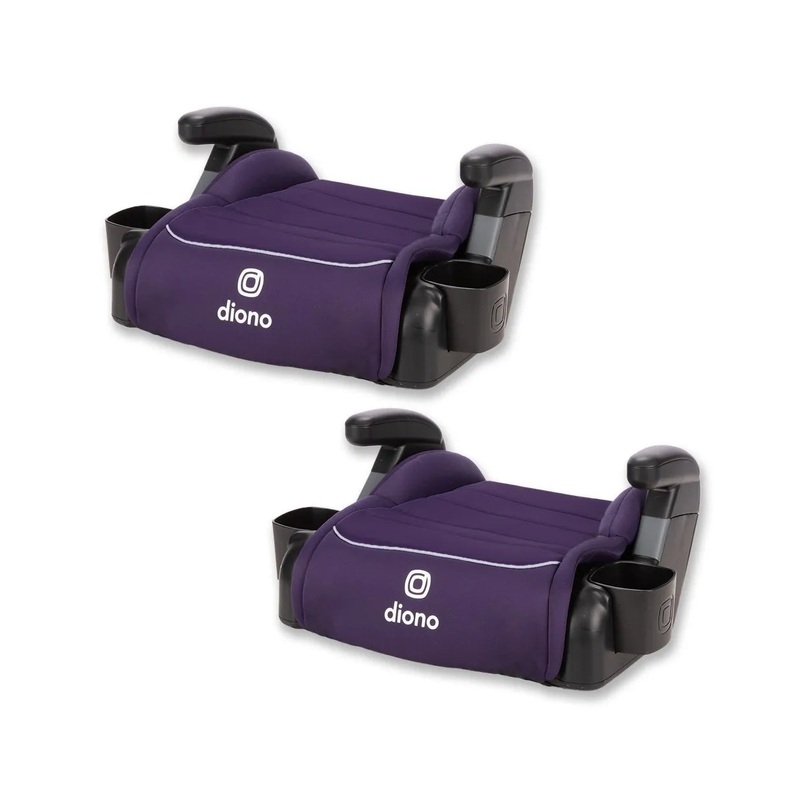 Toddler Connect3 R – Pack of 2 Backless Booster Car Seats – Purple Wildberry (See Description)