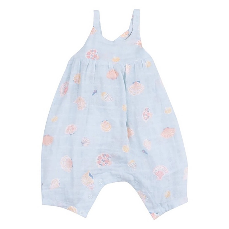 ADR Tie Back Romper – Pretty Seashells