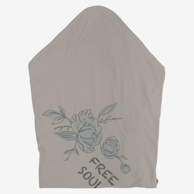 Baby Girls Cotton Blanket  Beige “Free Soul Design