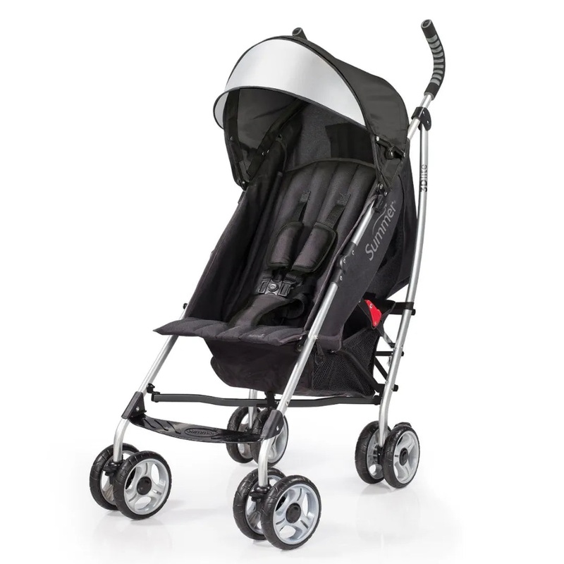 3D Lite Convenience Stroller – Black