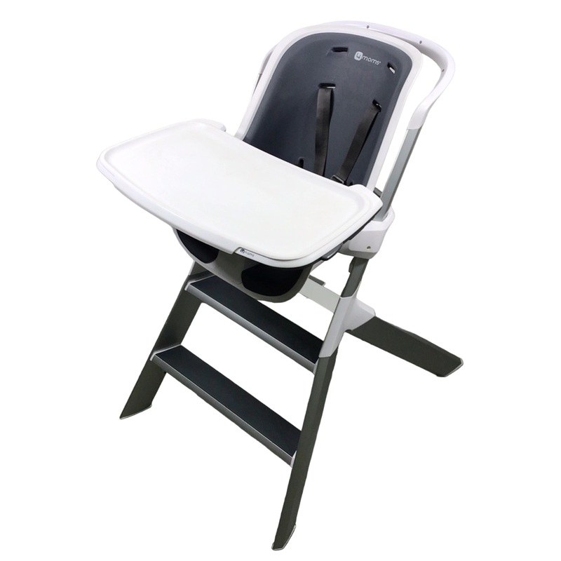 4moms High Chair, White and Grey