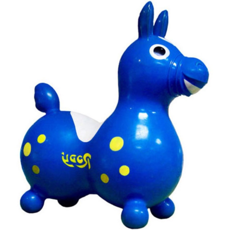 Gymnic Rody Inflatable Hopping Ride-On Horse – Blue