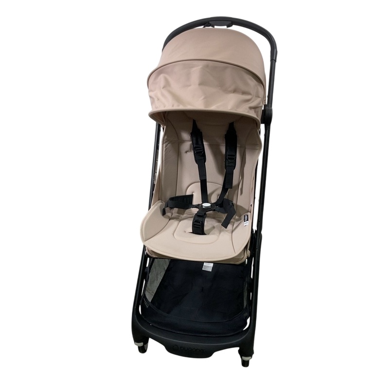 Bugaboo Butterfly Stroller, 2024, Black, Desert Taupe, Desert Taupe