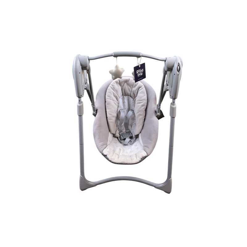 Graco Slim Spaces Compact Baby Swing, Reign