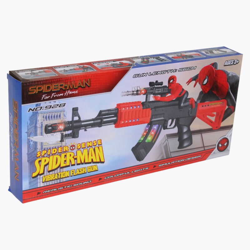 Spider-Man Vibration Flash Gun