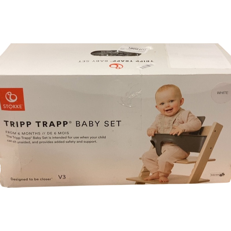 Stokke Tripp Trapp Baby Set, White, Version 3