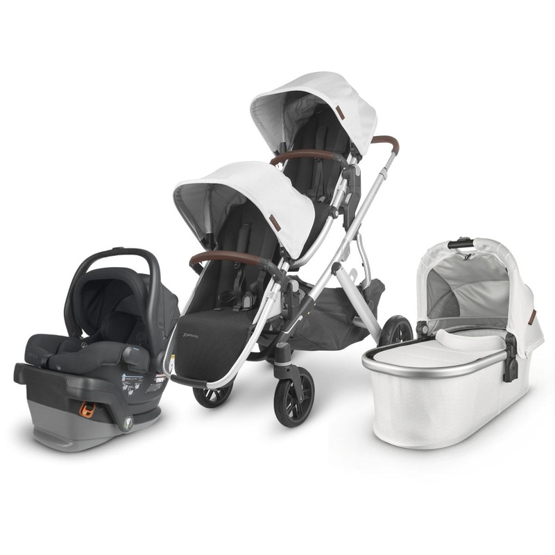 UPPAbaby VISTA V2 Double Stroller + MESA V2 Travel System Bundle – Bryce / Jake