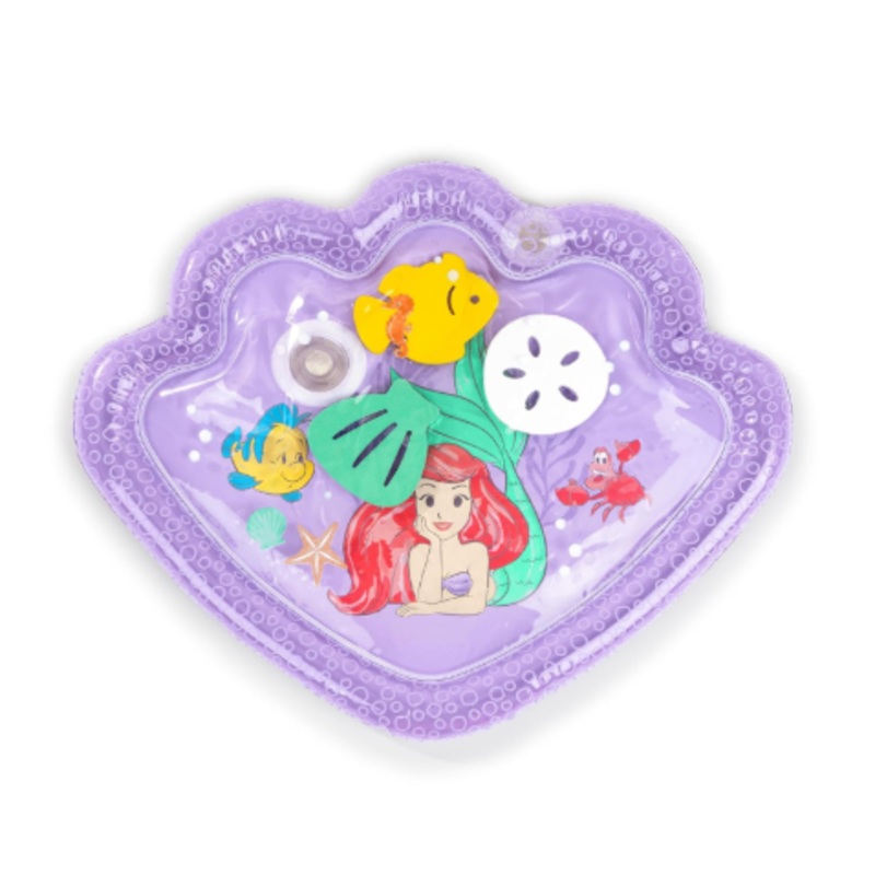 Bright Starts Tummy Time Water Mat, The Little Mermaid Sea Treasures